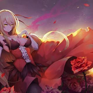 Vampire anime couple wallpaper