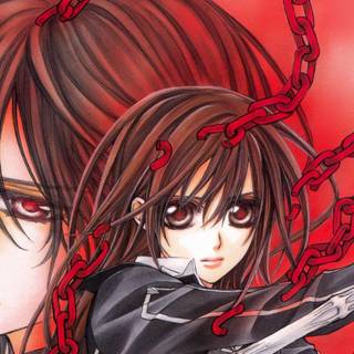 Vampire anime couple wallpaper