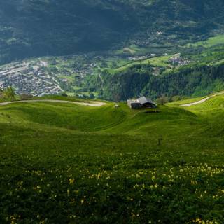 Spring mountain wallpaper