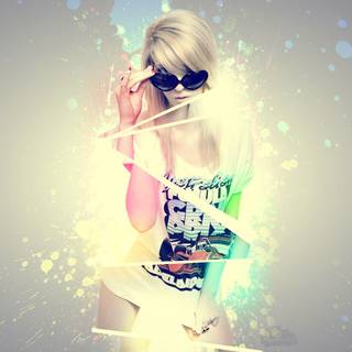 Party women wallpaper