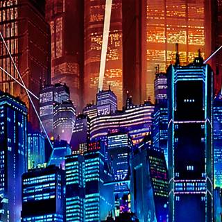 Aesthetic Dubai landscape wallpaper