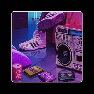 Outrun phone wallpaper