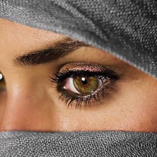 Photography hijab girl eyes 4k wallpaper