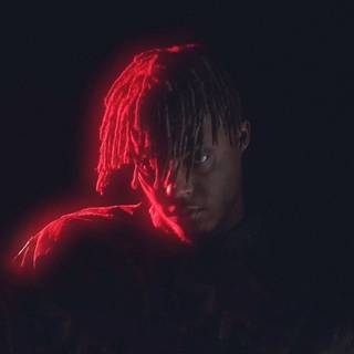 Juice Wrld anime art wallpaper