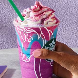 Unicorn Starbucks wallpaper