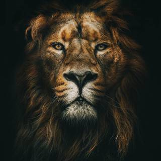 Lion iPhone wallpaper