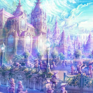 Anime magician wallpaper