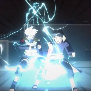 Naruto Vs Kakashi wallpaper