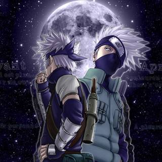 Naruto Vs Kakashi wallpaper