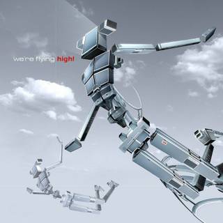 Flying robots wallpaper