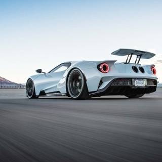 White Ford wallpaper