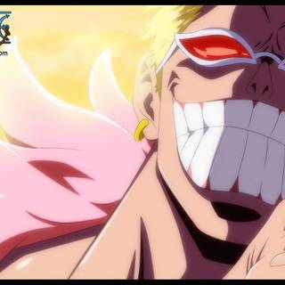 Doflamingo minimal wallpaper