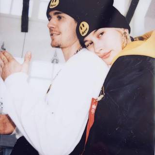 Justin and Hailey Bieber wallpaper