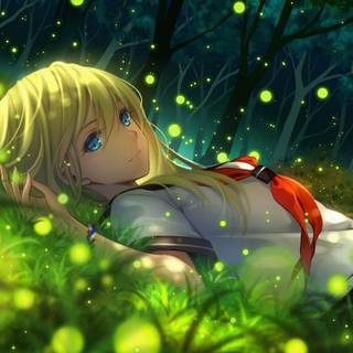 Anime girls beautiful Full HD wallpaper