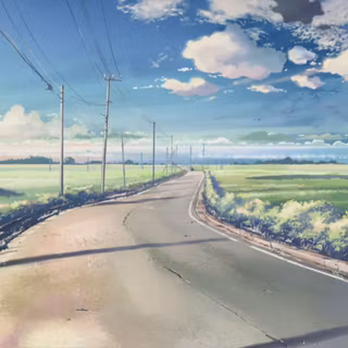 Anime landscape desktop HD wallpaper