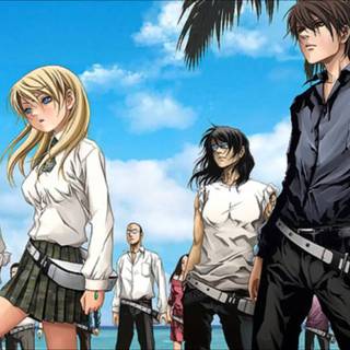 Anime boom wallpaper