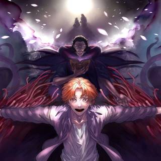 Insane anime smiles HD wallpaper