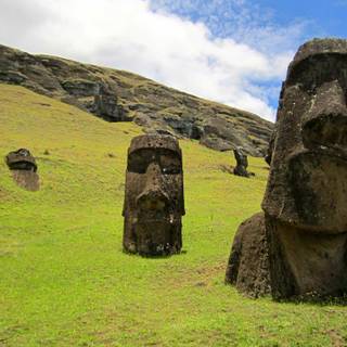 Easter Island airport wallpaper