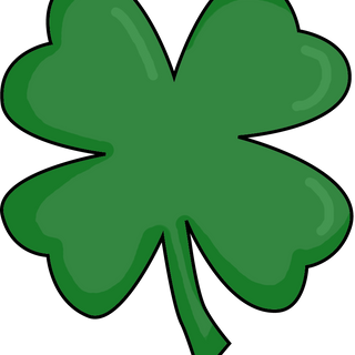 Happy Saint Patrick's Day four leaf clover wallpaper
