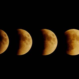 Waning Gibbous moon wallpaper