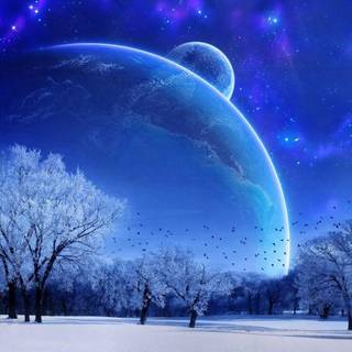 Winter peace wallpaper