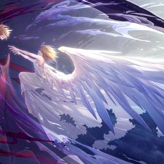 Anime couple 4k wallpaper