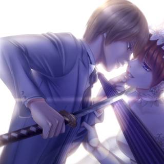 Anime couple 4k wallpaper