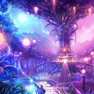 Anime fantasy wallpaper