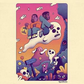 Kids See Ghosts iPhone 7 wallpaper