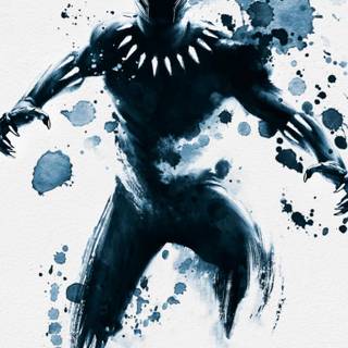 Black Panther villain cartoon wallpaper