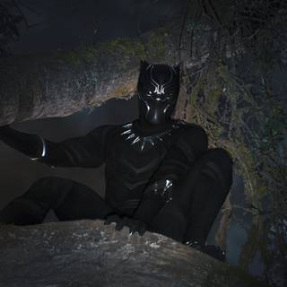 Black Panther villain cartoon wallpaper