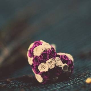 Beautiful cute heart desktop wallpaper