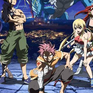HD Fairy Tail season 3 desktop wallpaper