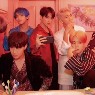 Map of The Soul 7 desktop wallpaper