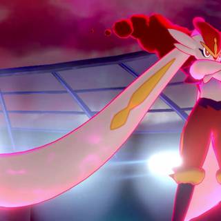 Cinderace desktop wallpaper