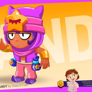 Brawl Stars Sandy wallpaper
