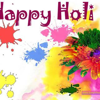 HD desktop Holi wallpaper