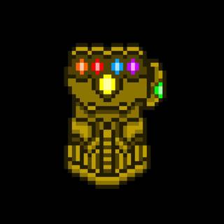 Thanos glove wallpaper