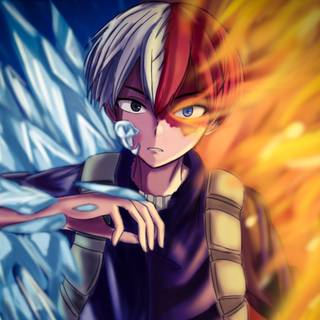 Todoroki computer wallpaper