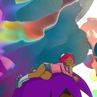 Lil Uzi Vert cover computer wallpaper