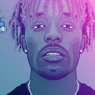 Lil Uzi Vert anime wallpaper