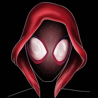 Spider Noir minimal wallpaper