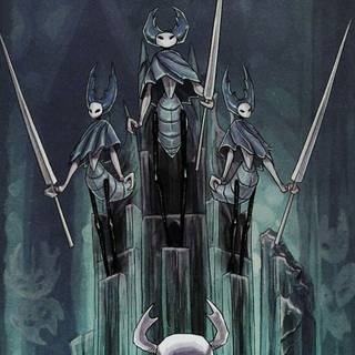 Amoled Hollow Knight wallpaper