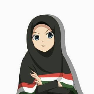 Anime hijabis wallpaper