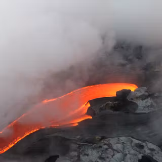 Volcano 4k wallpaper