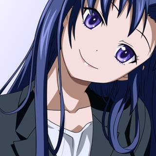 Girl smile anime wallpaper