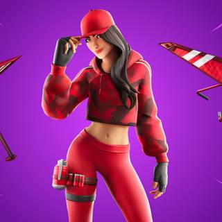 Fortnite Ruby wallpaper