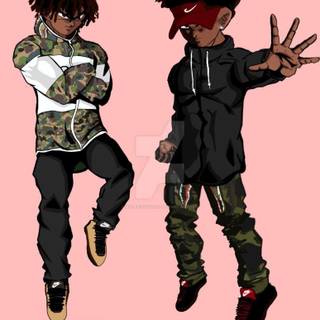 HD hypebeast anime wallpaper