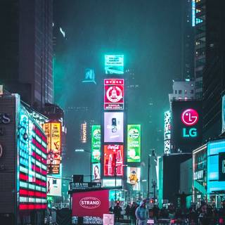 City night aesthetic wallpaper