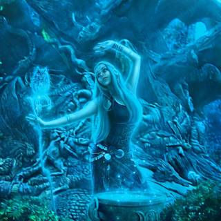 Magic women wallpaper